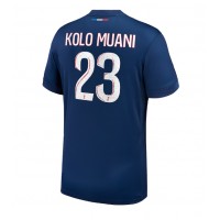 Camisa de Futebol Paris Saint-Germain Randal Kolo Muani #23 Equipamento Principal 2024-25 Manga Curta